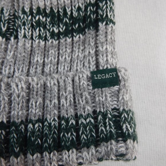 Darthmouth College Green & Grey Legacy Pom Knit Winter Cap - Picture 3 of 8
